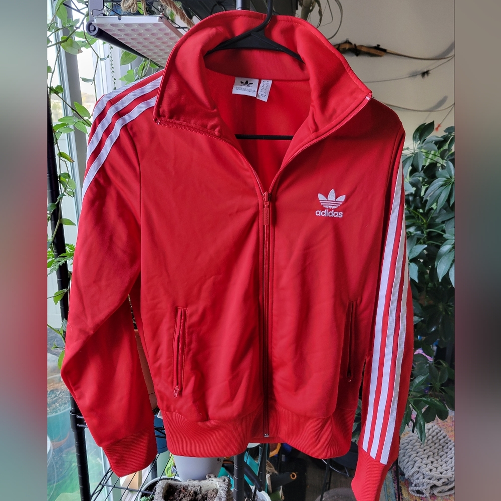 adidas Red Beckenbauer Jacket